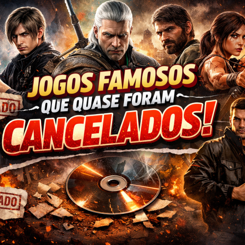 Do cancelamento ao sucesso: jogos icônicos que quase não existiram