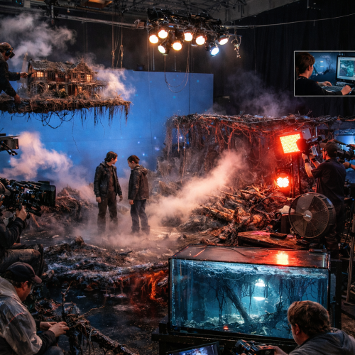 Os truques de produção por trás do visual do Mundo Invertido em Stranger Things