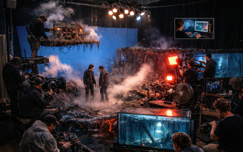 Os truques de produção por trás do visual do Mundo Invertido em Stranger Things