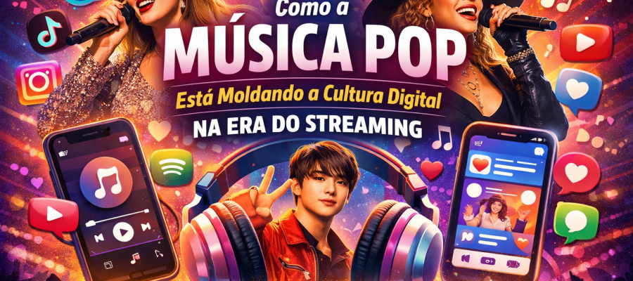 Como a Música Pop Está Moldando a Cultura Digital na Era do Streaming